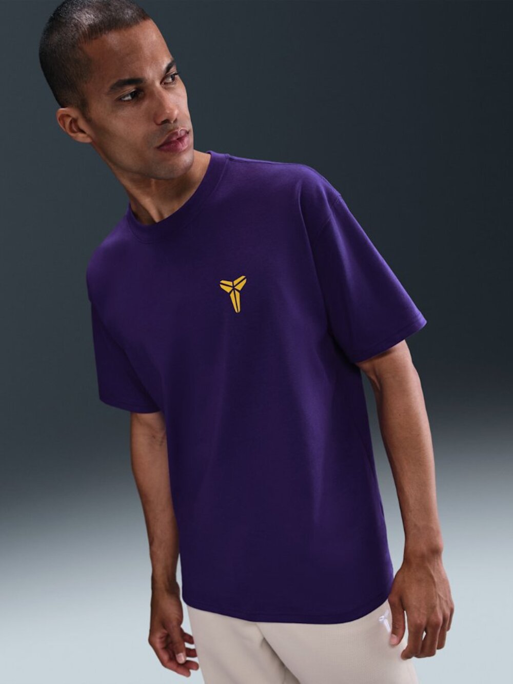 NIKE KOBE MOMBA Dri-FIT BASKETBALL T-SHIRT COURT PURPLE IM0315-504 MENS SIZE 2XL